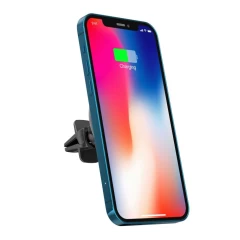Trådlösa laddare  TECH-PROTECT A2 Magnetic Magsafe Vent Car Mount Wireless Charger 15W svart