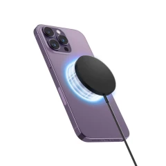 Bezvadu lādētājs  SPIGEN PF2101 ARCFIELD MAGNETIC MAGSAFE WIRELESS CHARGER melns