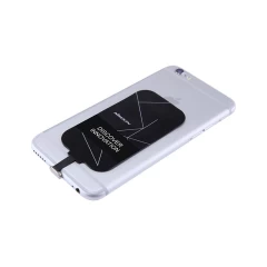 Bezvadu lādētājs  Magic Tag Wireless Charging Receiver iPhone 6/6S Plus/7 Plus melns