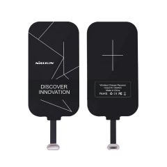 Bezvadu lādētājs  Magic Tag Wireless Charging Receiver iPhone 6/6S Plus/7 Plus melns
