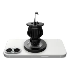 Trådlösa laddare  SPIGEN MFT13 MAGNETIC MAGSAFE DASHBOARD & VENT CAR MOUNT svart