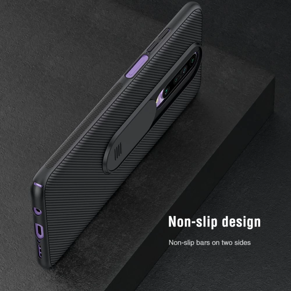 Xiaomi RedMi K30 vāciņš melns Nillkin CamShield