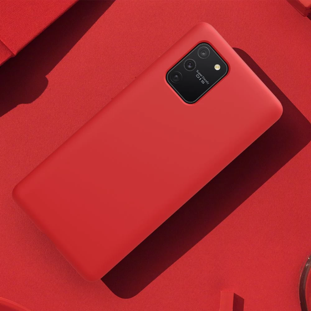 Samsung Galaxy S10 Lite vāciņš sarkans Nillkin Flex Pure