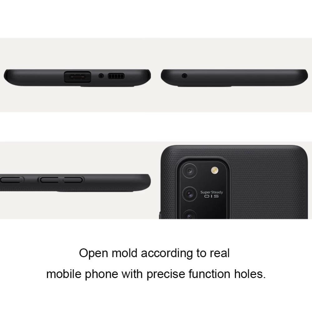 Samsung Galaxy S10 Lite vāciņš sarkans Nillkin Super Frosted Shield