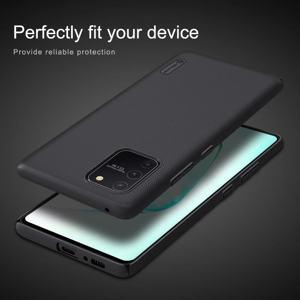 Samsung Galaxy S10 Lite vāciņš sarkans Nillkin Super Frosted Shield