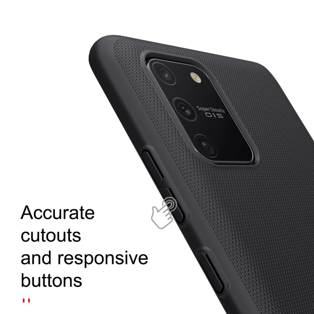 Samsung Galaxy S10 Lite vāciņš sarkans Nillkin Super Frosted Shield