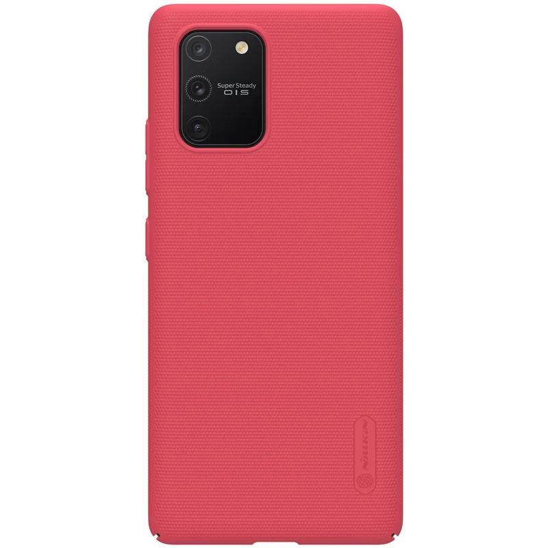 Samsung Galaxy S10 Lite vāciņš sarkans Nillkin Super Frosted Shield