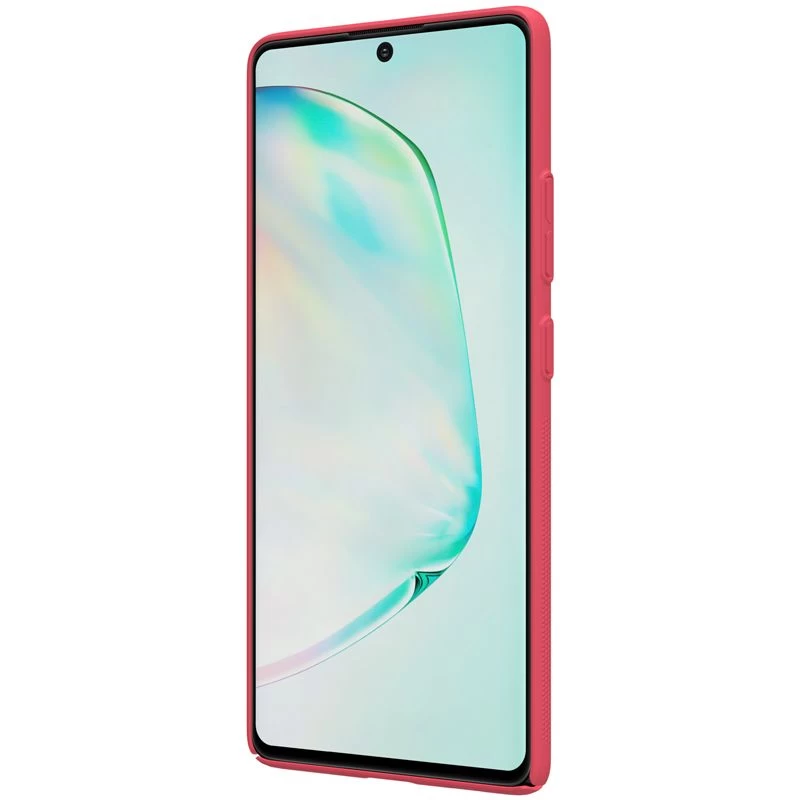 Samsung Galaxy S10 Lite vāciņš sarkans Nillkin Super Frosted Shield