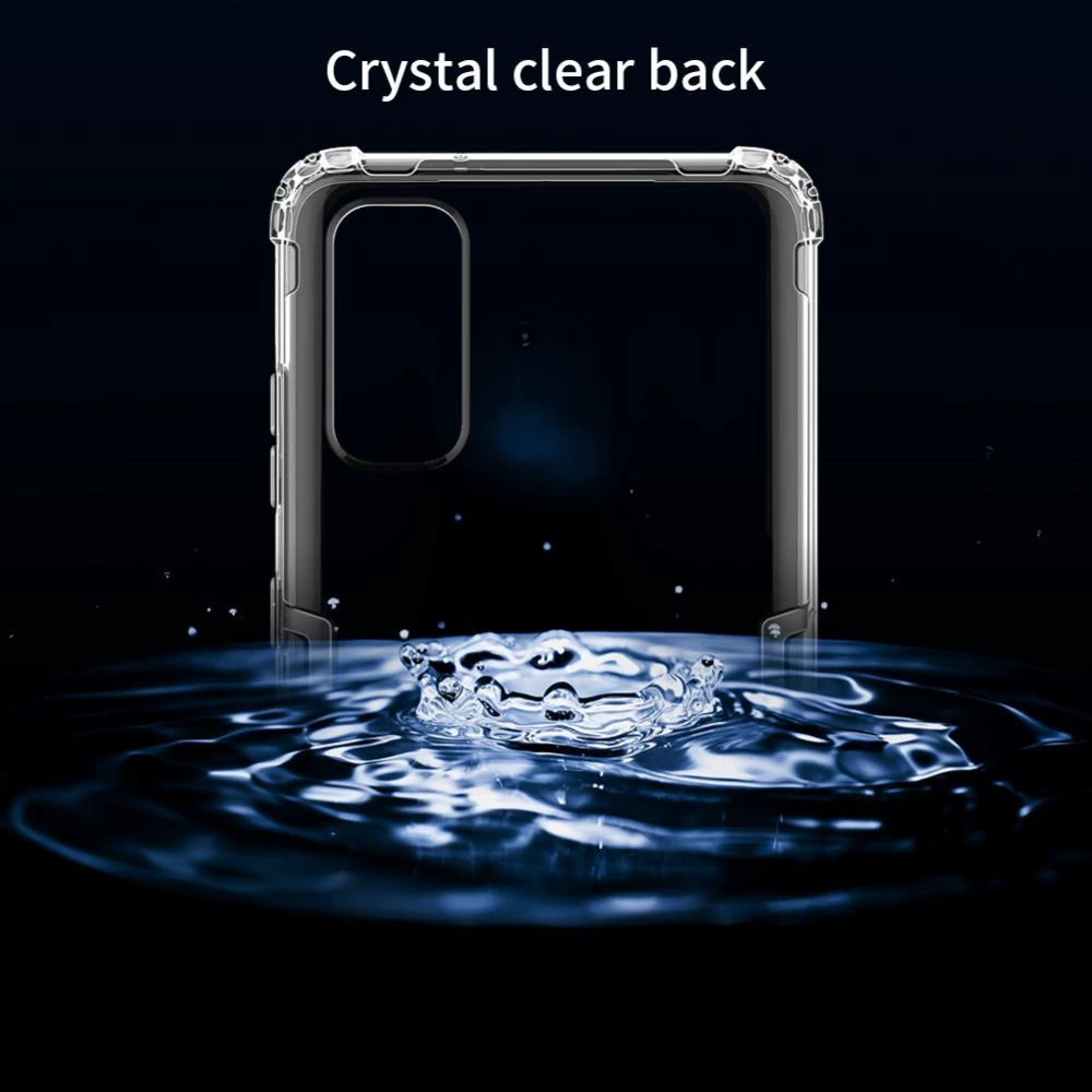 Samsung Galaxy S20 vāciņš caurspīdīgs pelēks Nillkin TPU