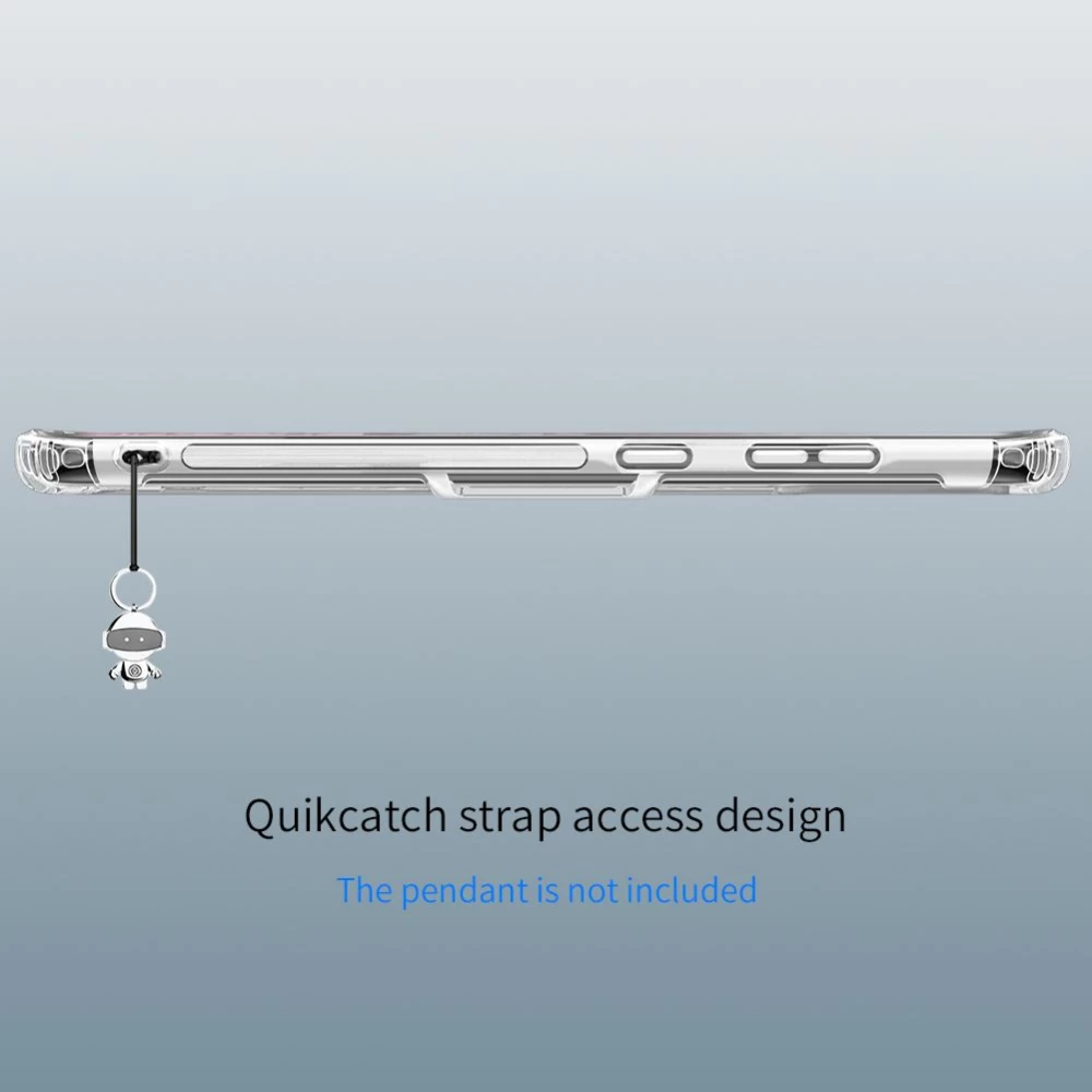 Samsung Galaxy S20 vāciņš caurspīdīgs pelēks Nillkin TPU