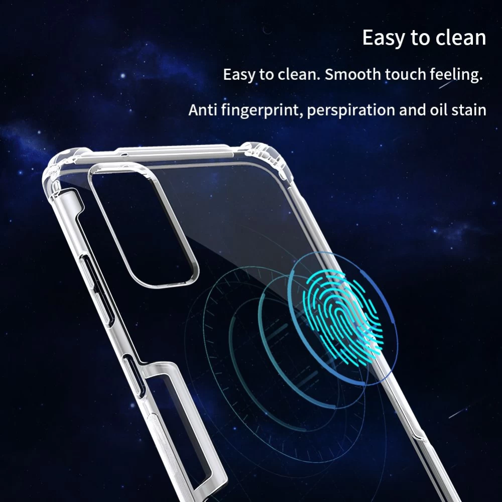 Samsung Galaxy S20 vāciņš caurspīdīgs pelēks Nillkin TPU