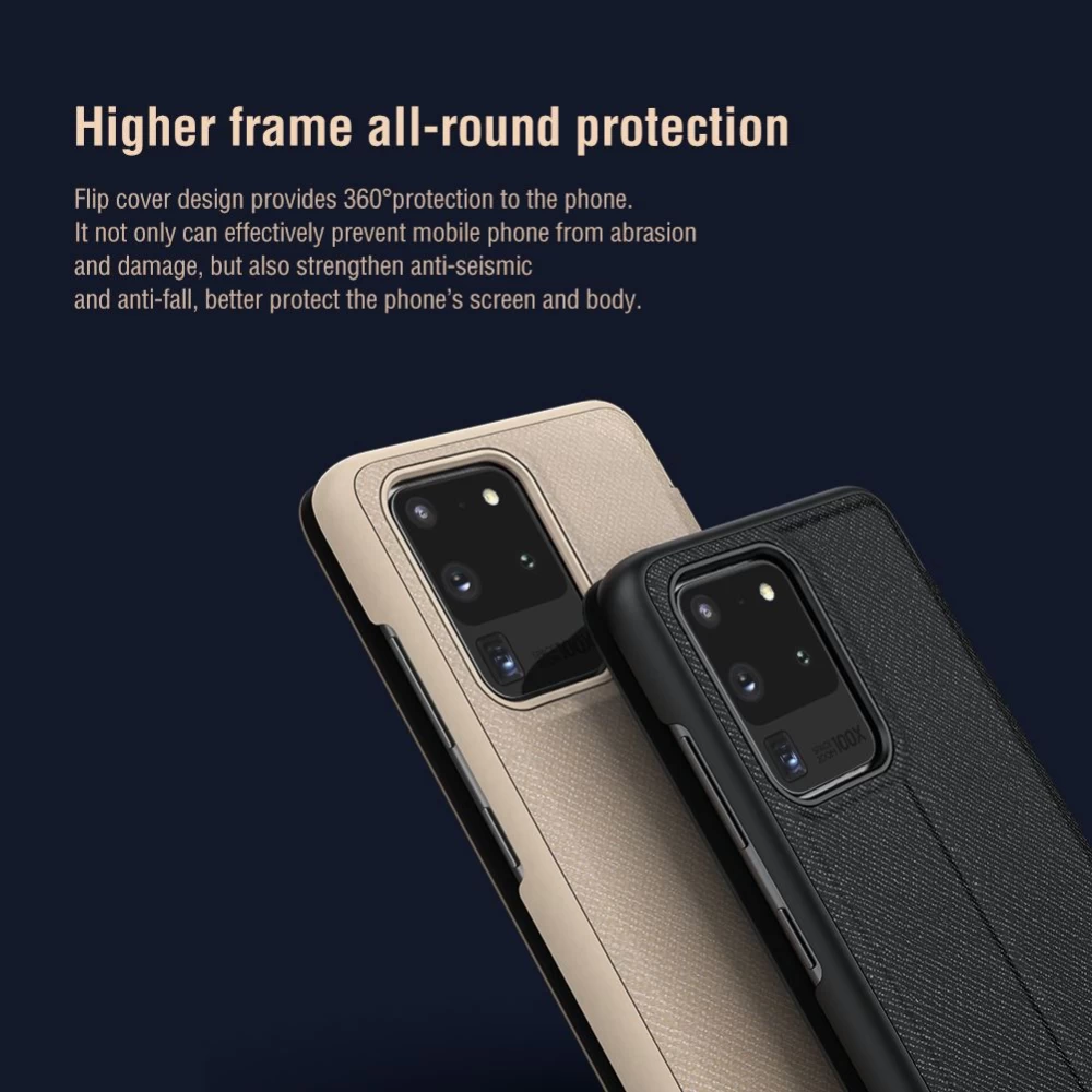 Samsung Galaxy S20 Ultra kaaned  Nillkin Ming Leather