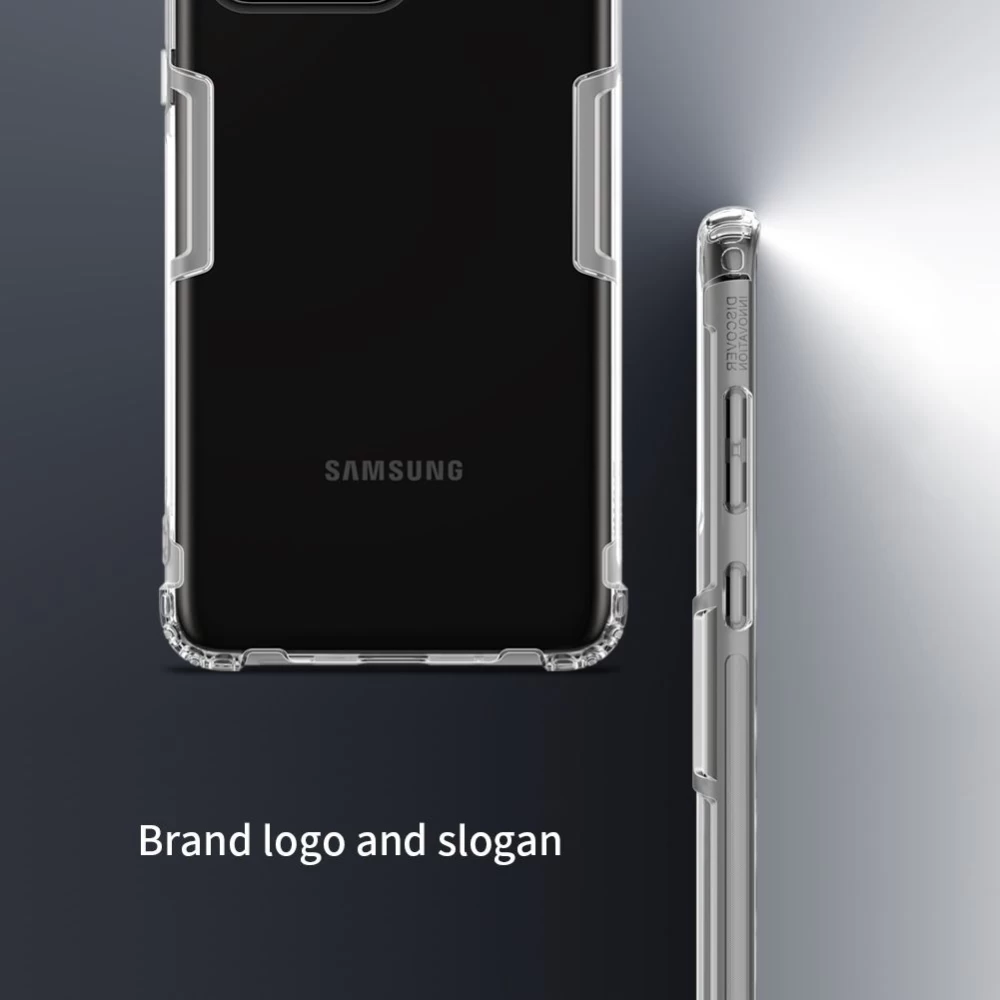 Samsung Galaxy S20 Ultra ümbris läbipaistev hall Nillkin TPU