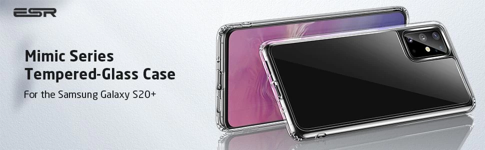 Samsung Galaxy S20 Ultra suojakuori läpinäkyvä ESR Ice Shield