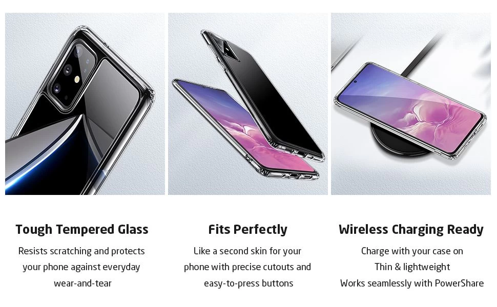 Samsung Galaxy S20 Ultra suojakuori läpinäkyvä ESR Ice Shield