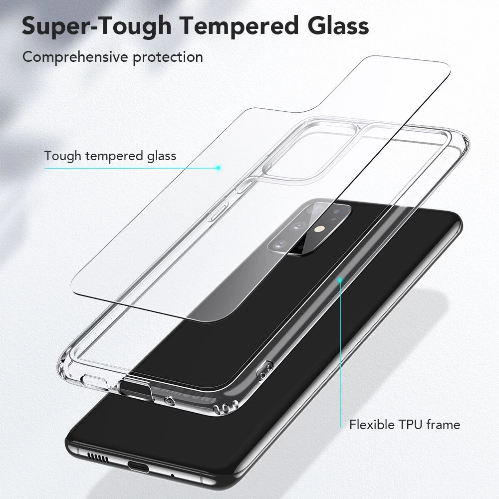 Samsung Galaxy S20 Ultra suojakuori läpinäkyvä ESR Ice Shield