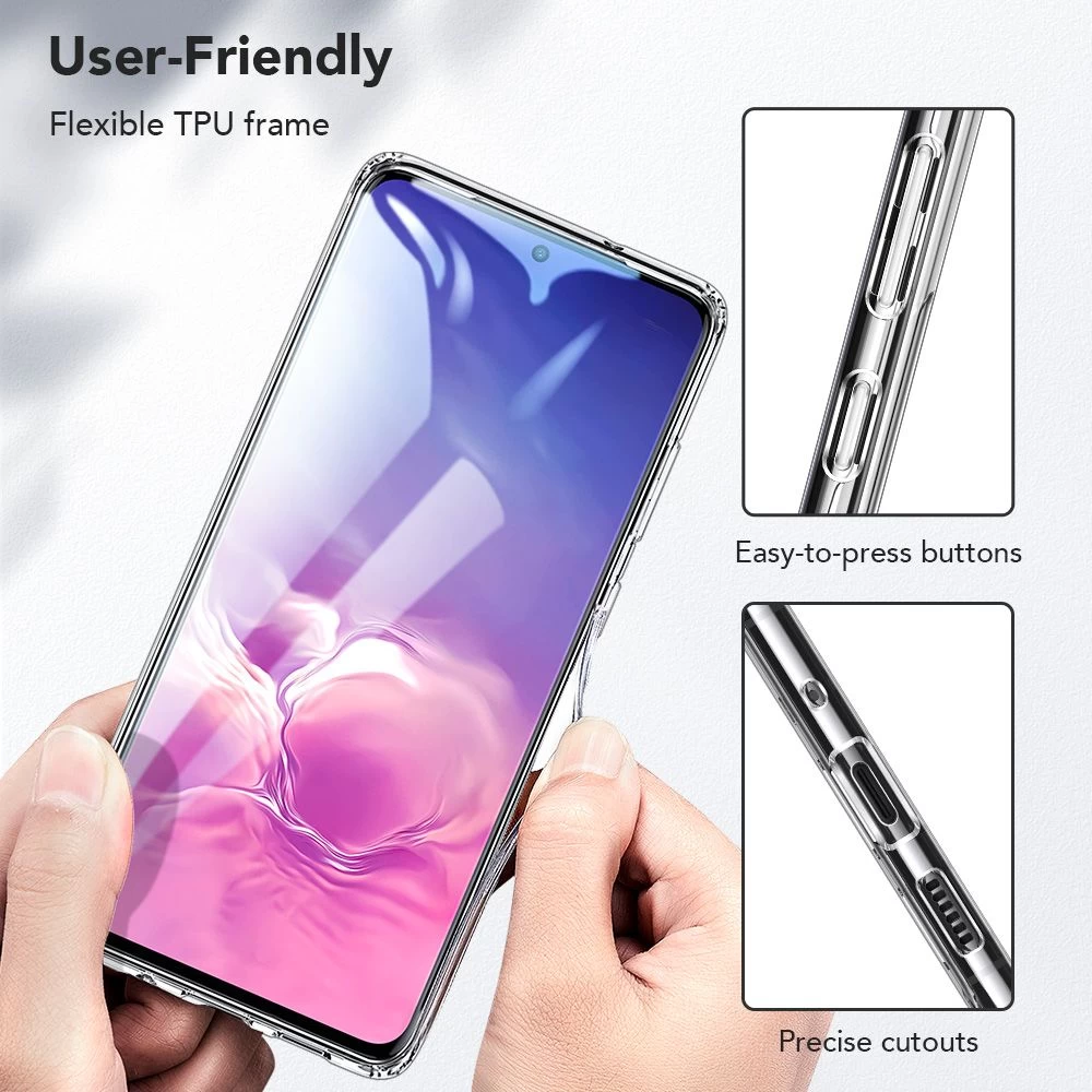 Samsung Galaxy S20 Ultra suojakuori läpinäkyvä ESR Ice Shield