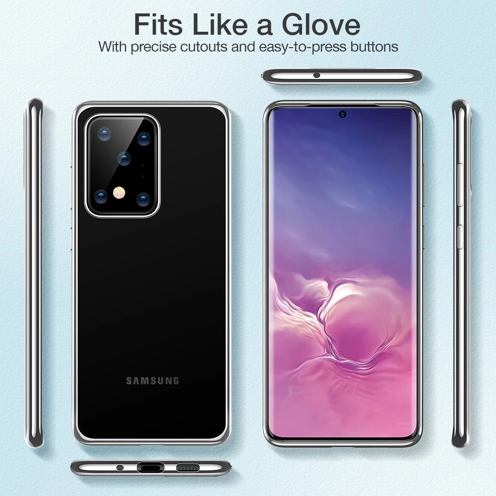 Samsung Galaxy S20 Ultra suojakuori läpinäkyvä ESR Essential Crown