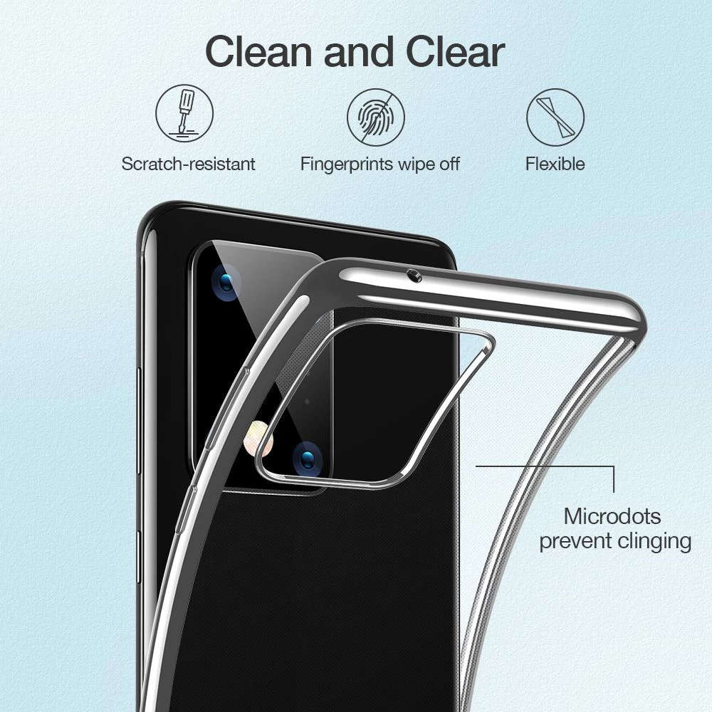 Samsung Galaxy S20 Ultra suojakuori läpinäkyvä ESR Essential Crown