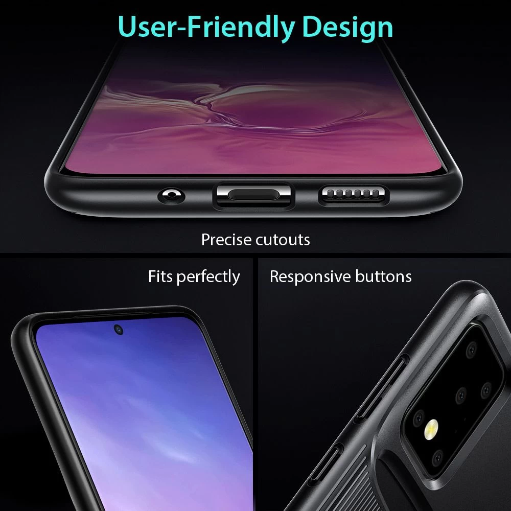 Samsung Galaxy S20 Ultra ümbris must ESR Wallet Armor