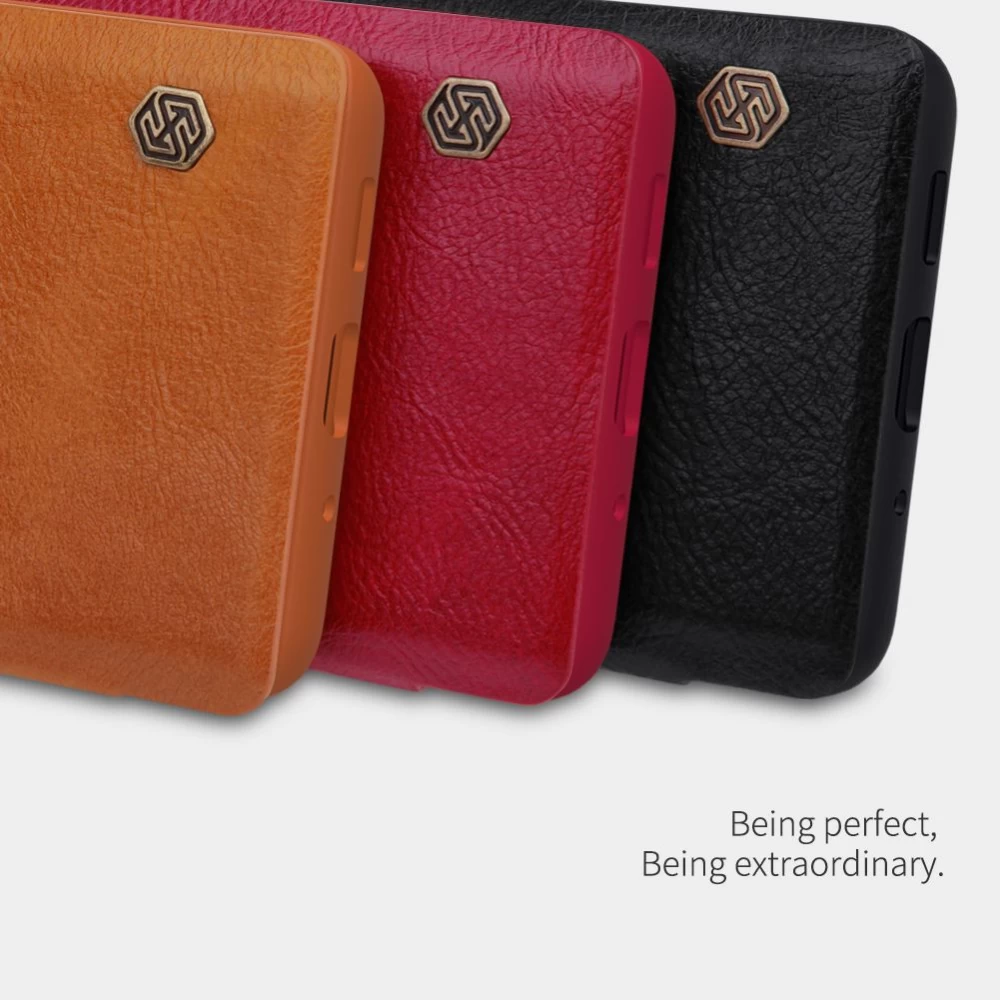 Samsung Galaxy S20 Ultra kaaned punane Nillkin Qin Leather