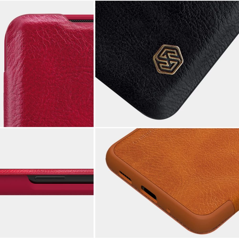 Samsung Galaxy S20 Ultra kaaned punane Nillkin Qin Leather