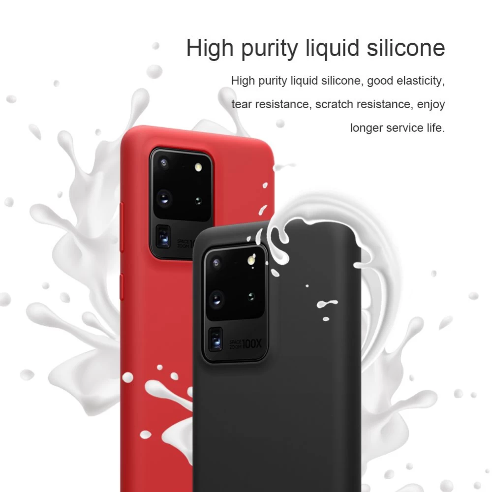 Samsung Galaxy S20 Ultra ümbris punane Nillkin Flex Pure