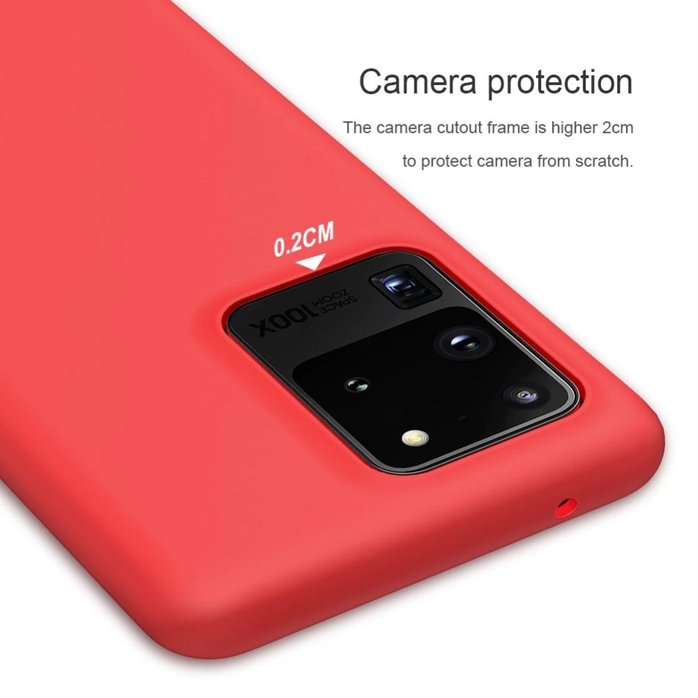 Samsung Galaxy S20 Ultra ümbris punane Nillkin Flex Pure