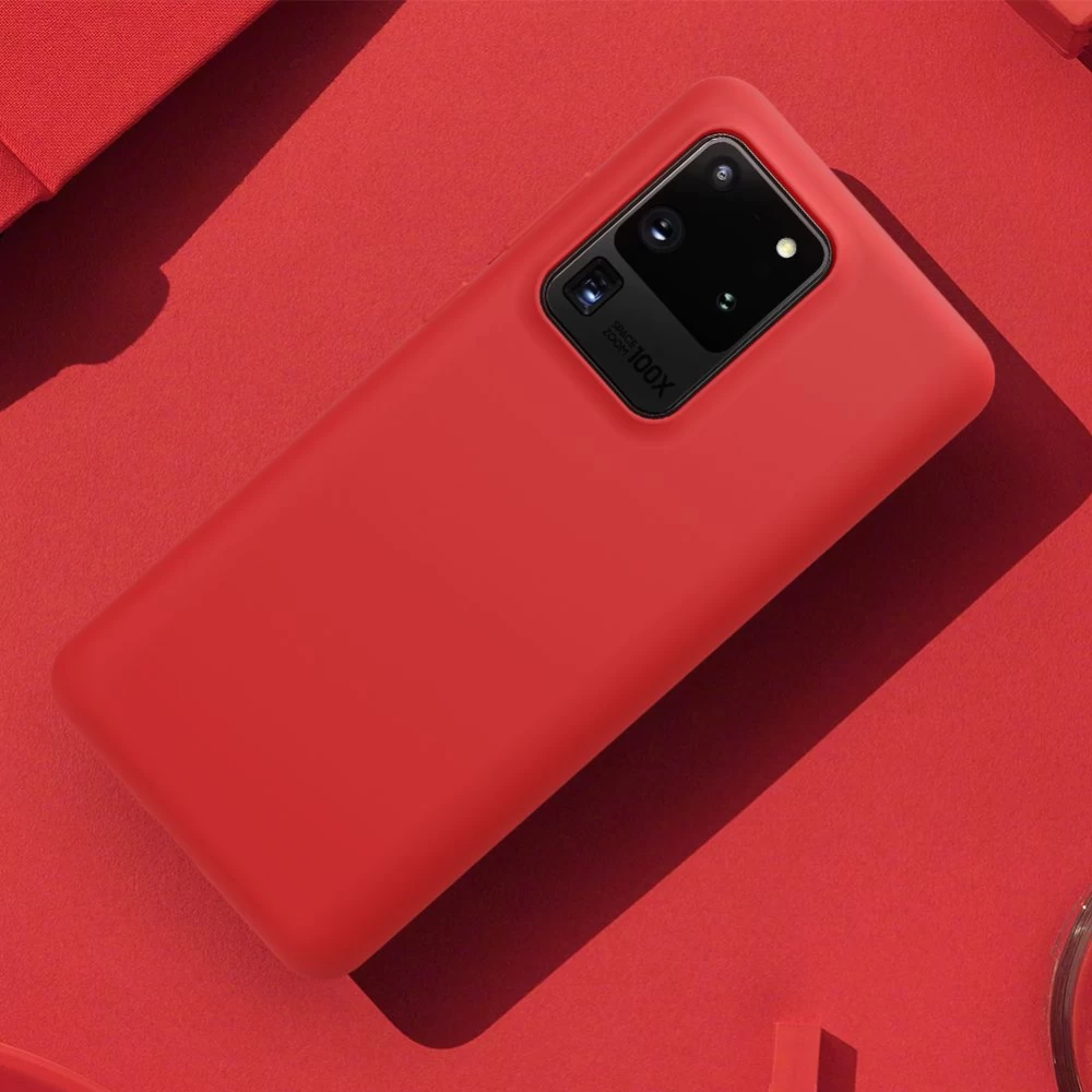 Samsung Galaxy S20 Ultra ümbris punane Nillkin Flex Pure