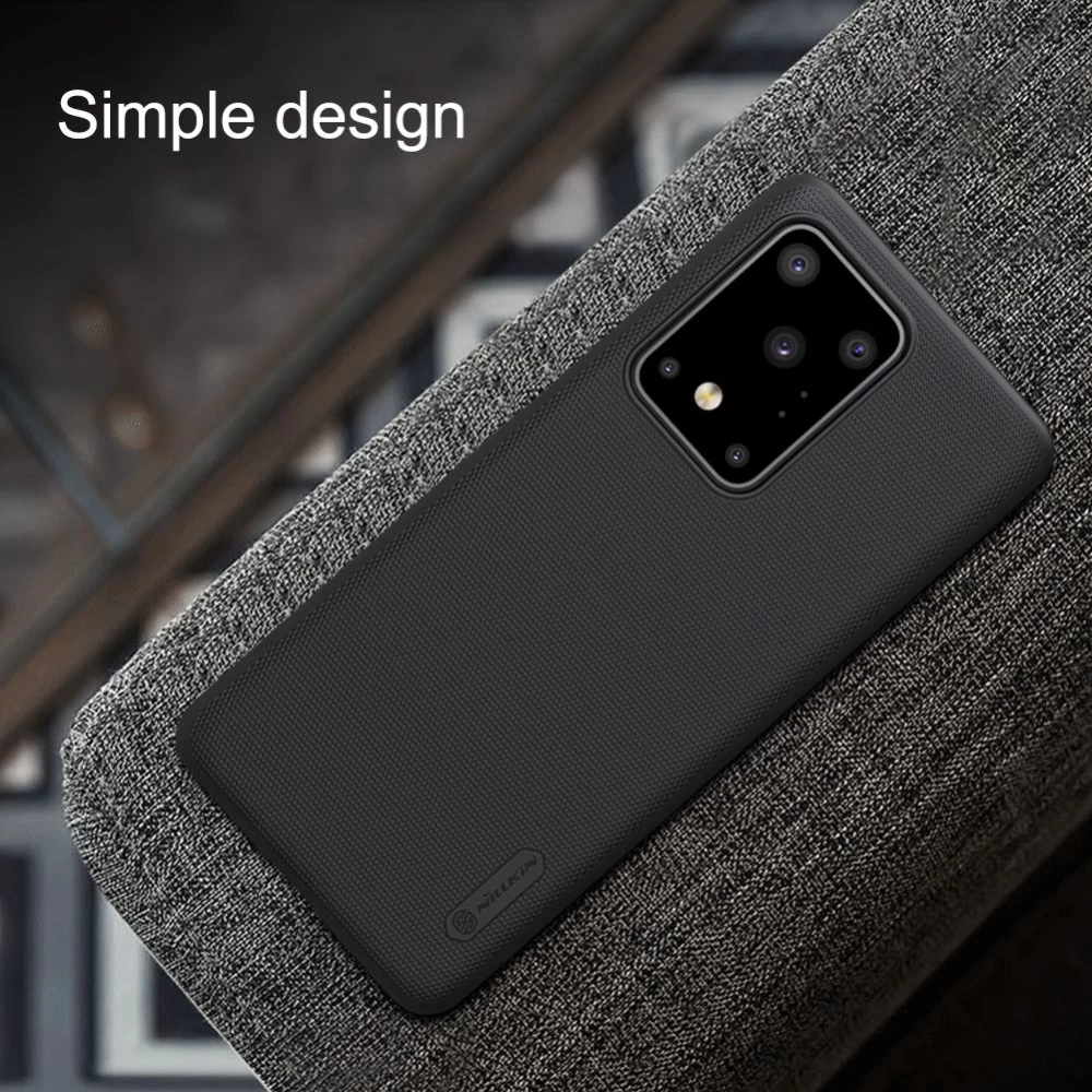 Samsung Galaxy S20 Ultra ümbris kuldne Nillkin Super Frosted Shield
