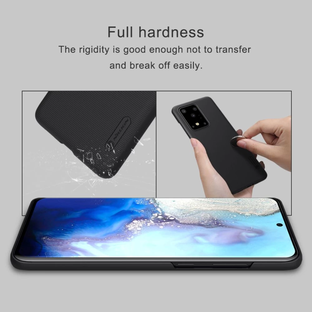 Samsung Galaxy S20 Ultra ümbris kuldne Nillkin Super Frosted Shield