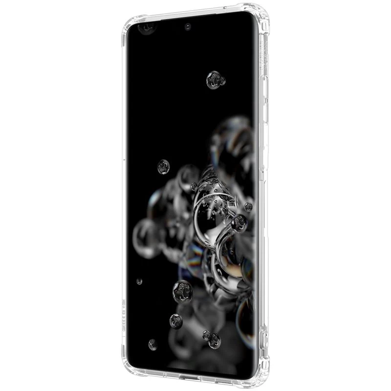 Samsung Galaxy S20 Ultra suojakuori läpinäkyvä Nillkin TPU