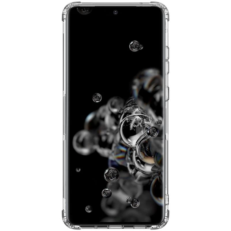 Samsung Galaxy S20 Ultra ümbris läbipaistev hall Nillkin TPU