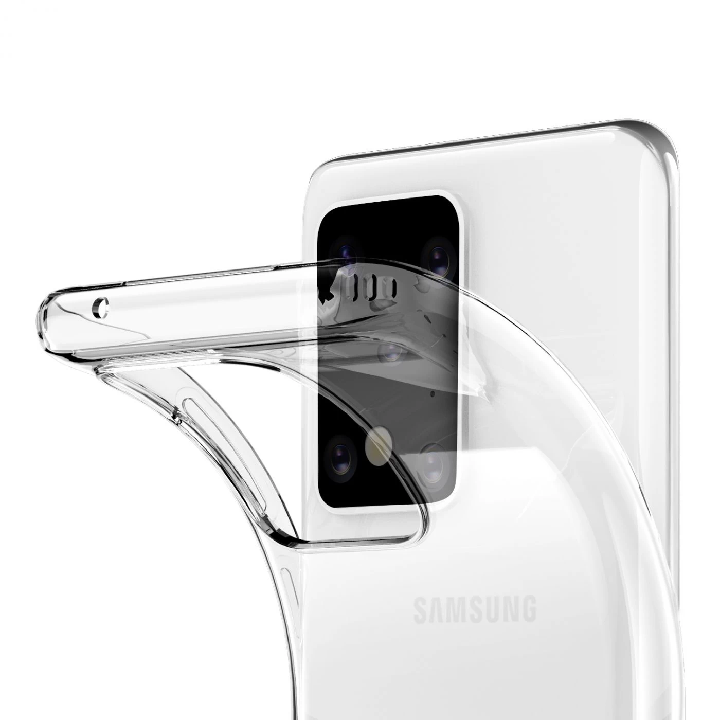 Samsung Galaxy S20 Ultra suojakuori läpinäkyvä ESR Air Shield Boost