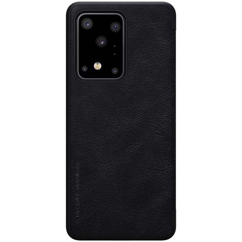 Samsung Galaxy S20 Ultra kaaned must Nillkin Qin Leather
