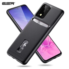 Samsung Galaxy S20 Ultra ümbris must ESR Wallet Armor 
