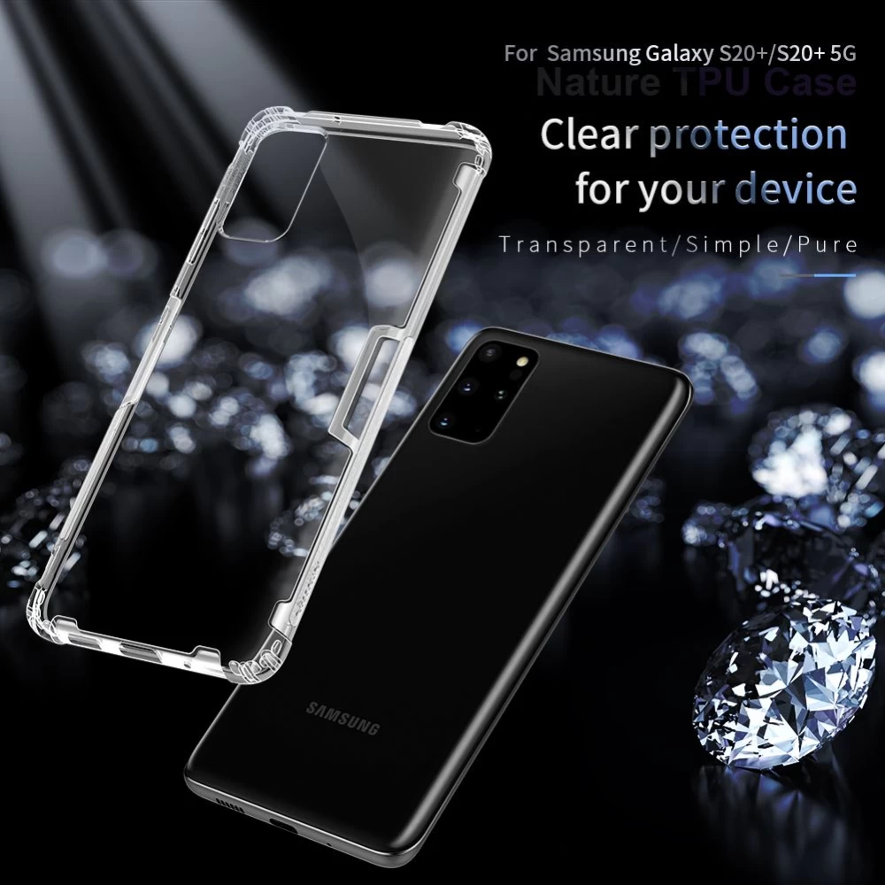 Samsung Galaxy S20 Plus skal transparent Nillkin TPU