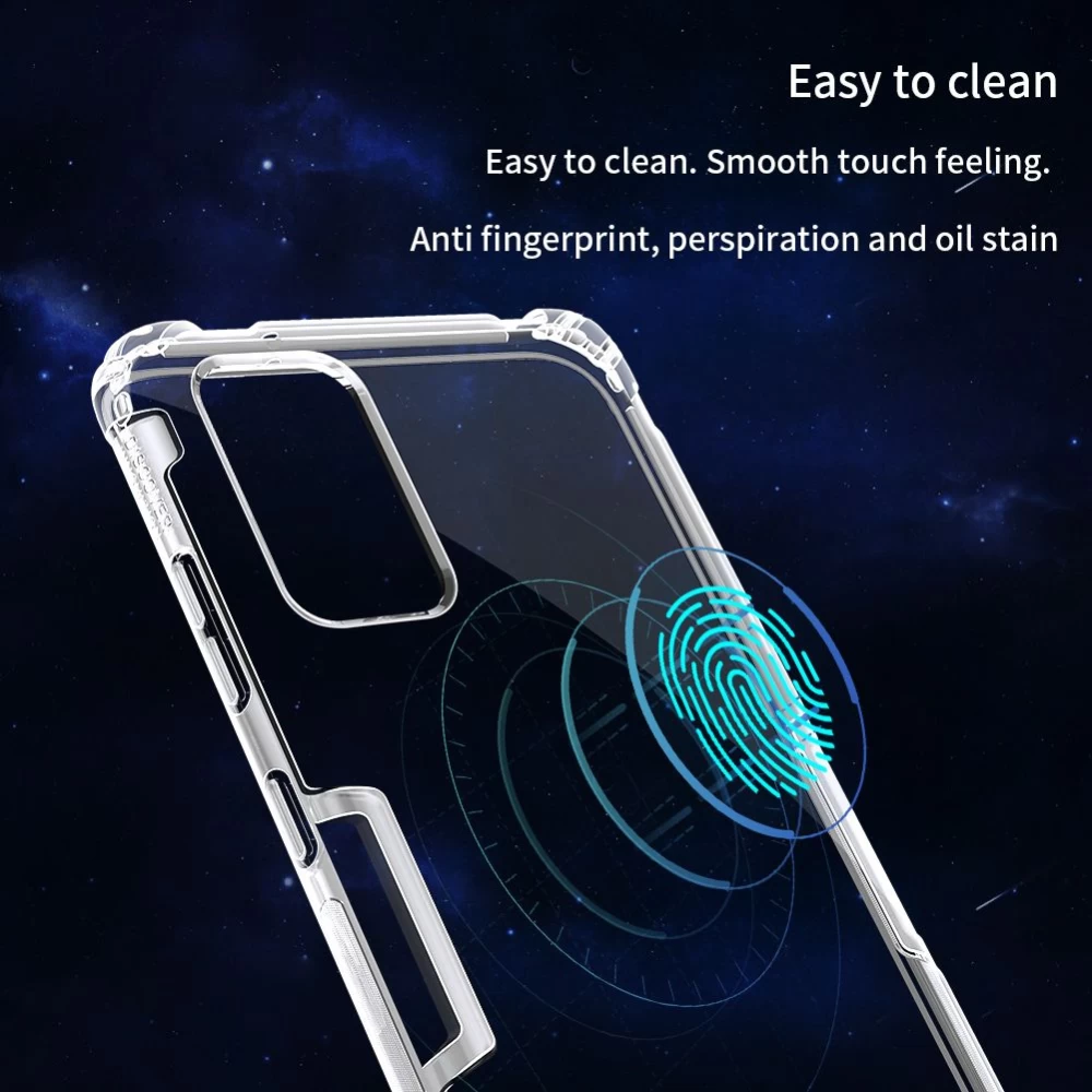 Samsung Galaxy S20 Plus vāciņš caurspīdīgs pelēks Nillkin TPU