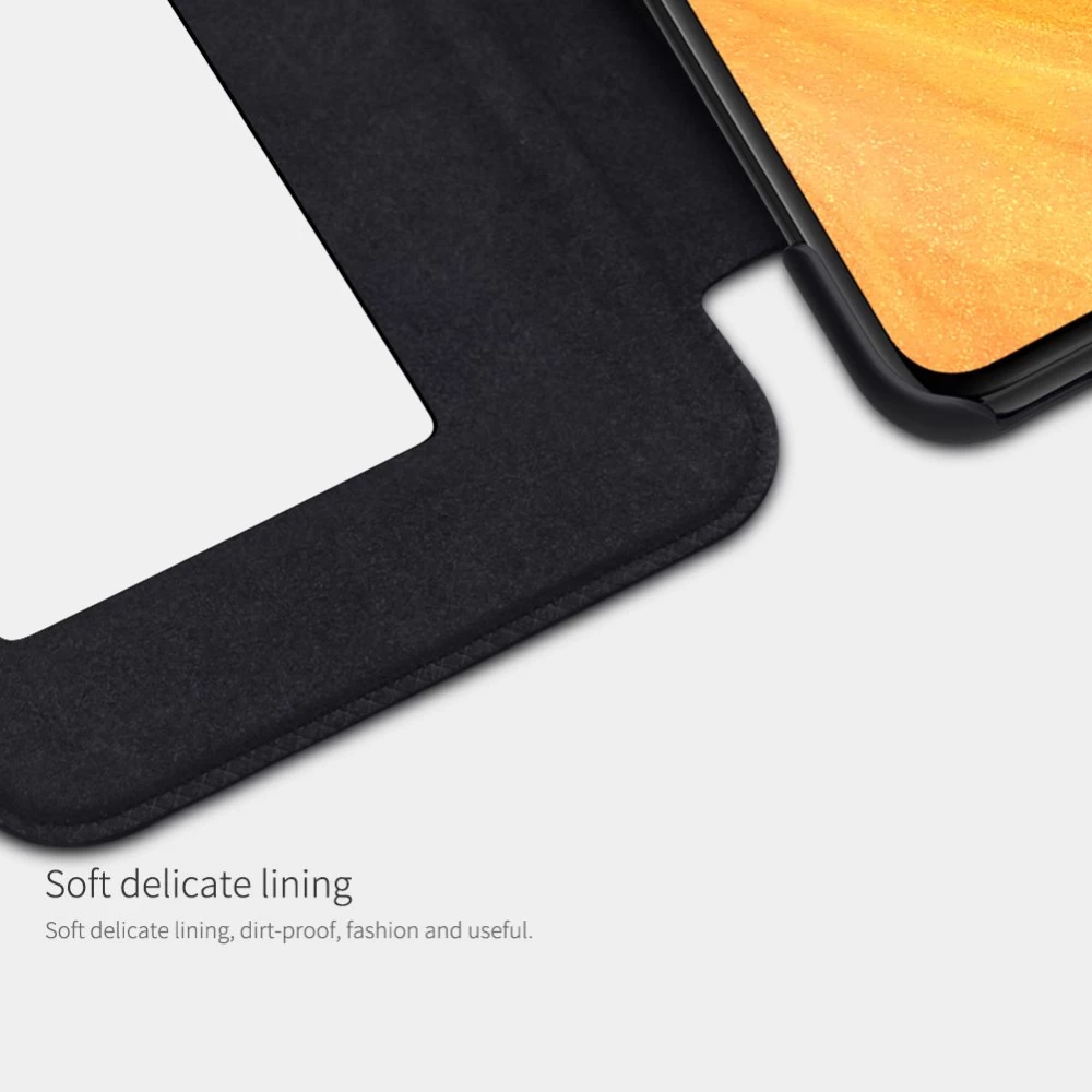 Huawei Mate 30 maciņš brūns Nillkin Qin Leather