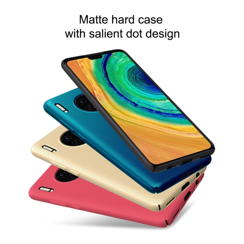 Huawei Mate 30 case blue Nillkin Super Frosted Shield