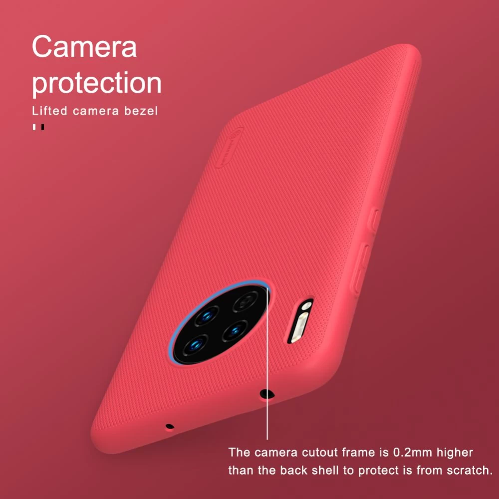 Huawei Mate 30 case blue Nillkin Super Frosted Shield