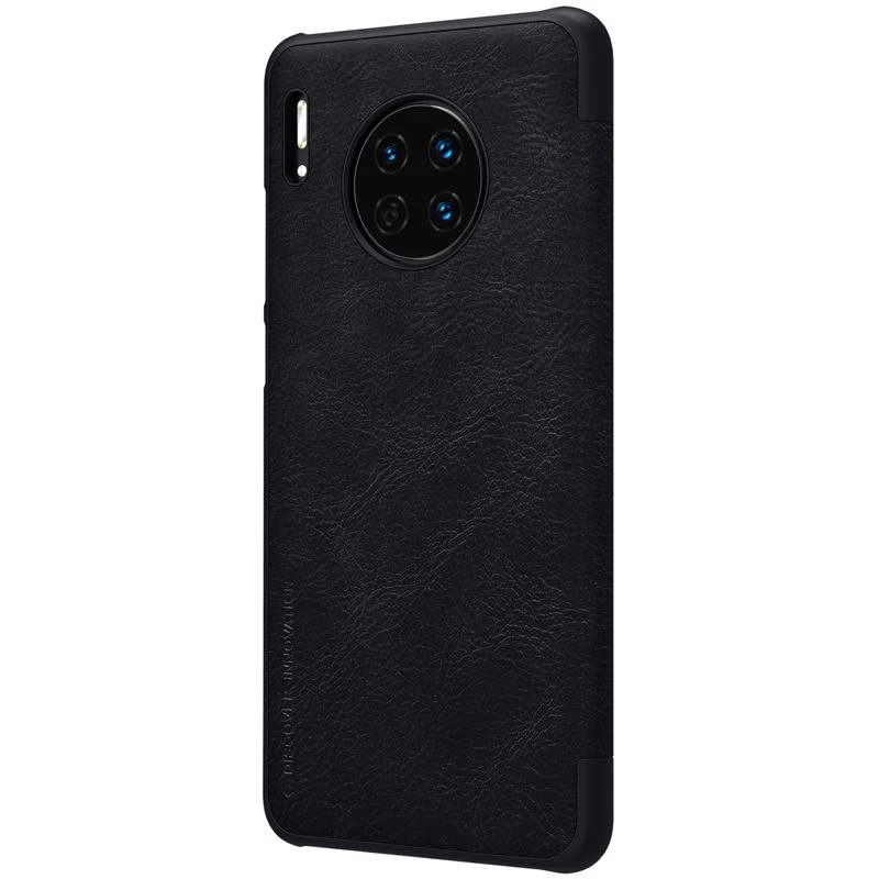 Huawei Mate 30 maciņš melns Nillkin Qin Leather
