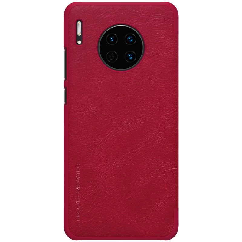 Huawei Mate 30 fodral röd Nillkin Qin Leather
