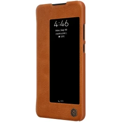 Huawei Mate 30 maciņš brūns Nillkin Qin Leather 
