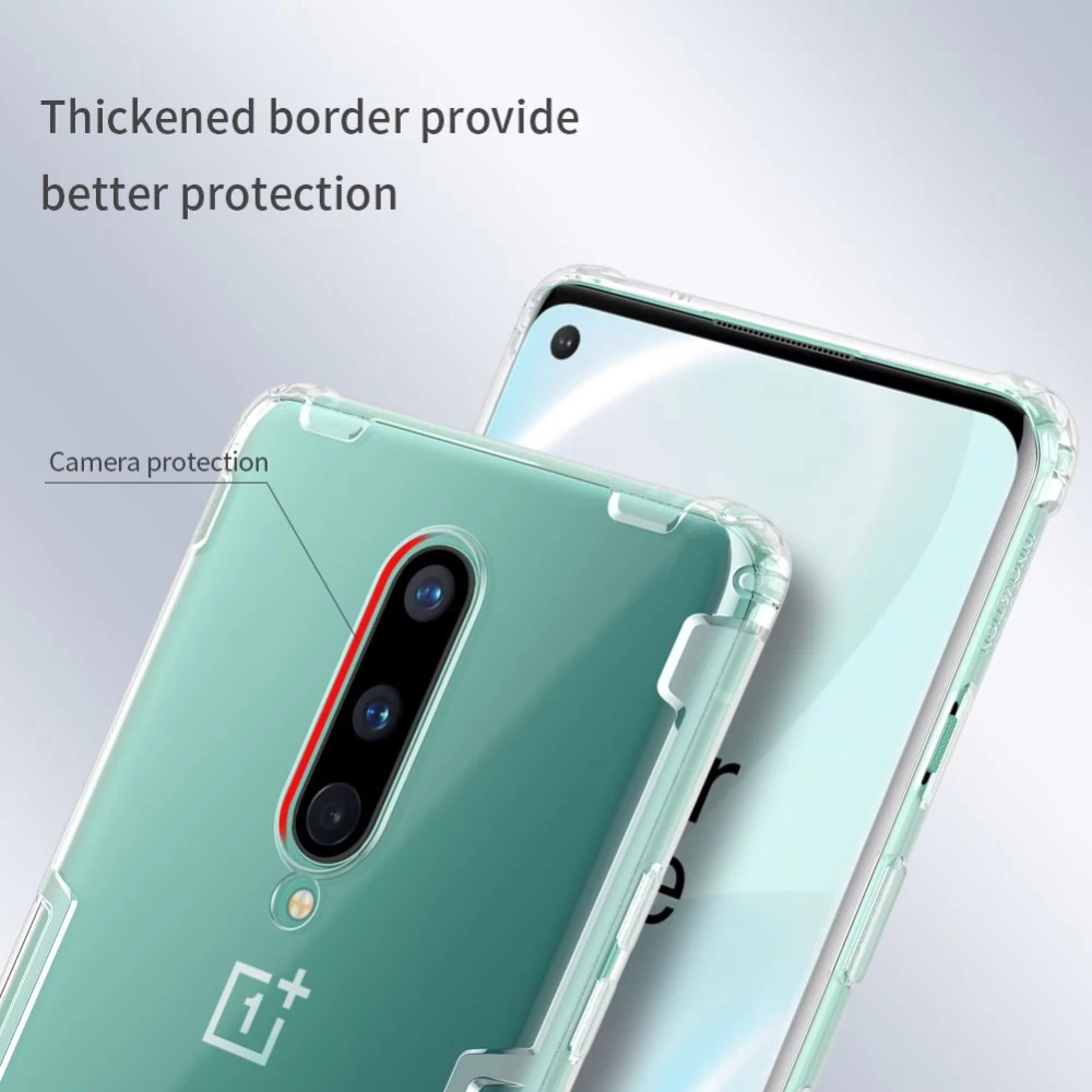 OnePlus 8 skal transparent Nillkin TPU 