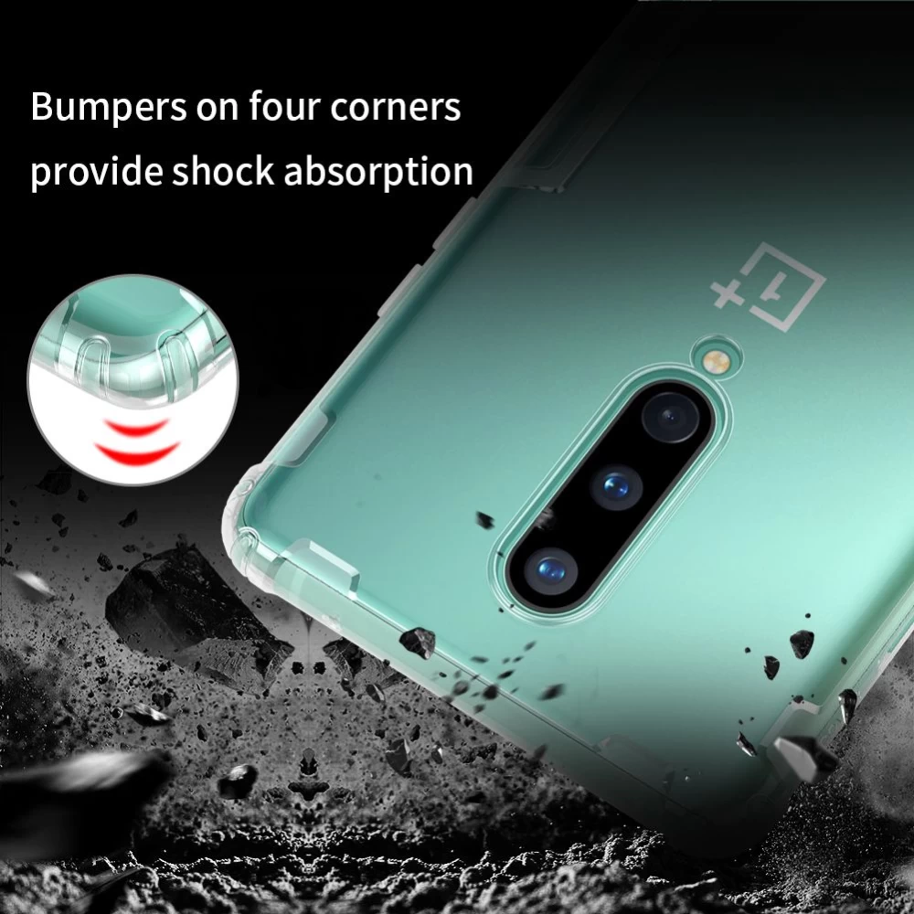 OnePlus 8 skal transparent Nillkin TPU 