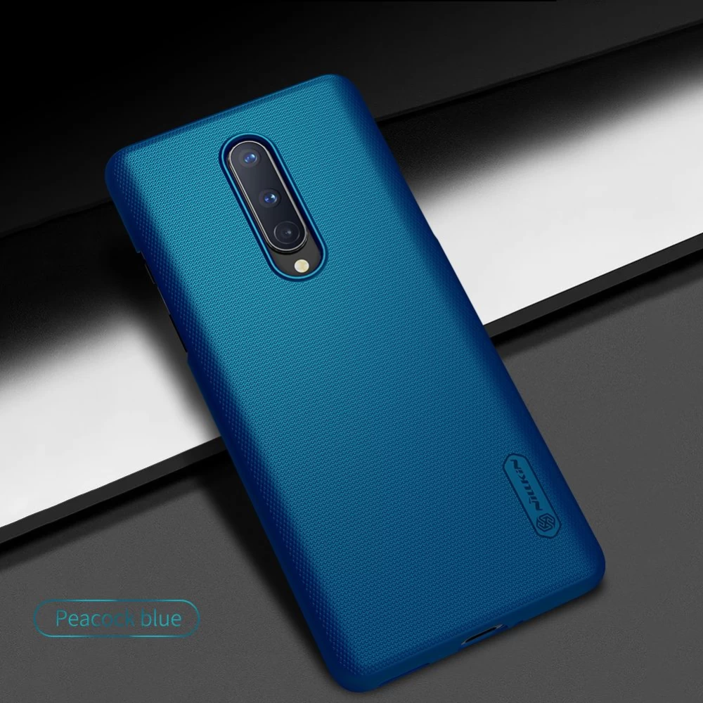 OnePlus 8 skal gyllene Nillkin Super Frosted Shield