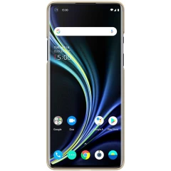 OnePlus 8 skal gyllene Nillkin Super Frosted Shield 