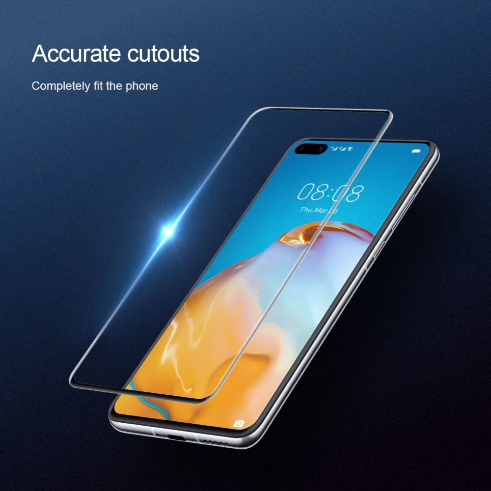 Huawei P40 kaitseklaas  Nillkin XD CP+MAX Tempered Glass