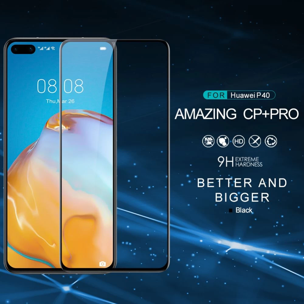 Huawei P40 kaitseklaas  Nillkin CP+PRO Tempered Glass